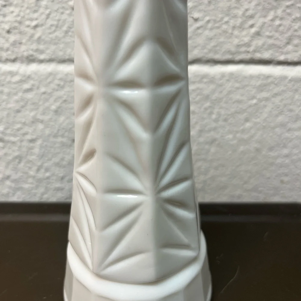 Elegant White Ceramic Vase